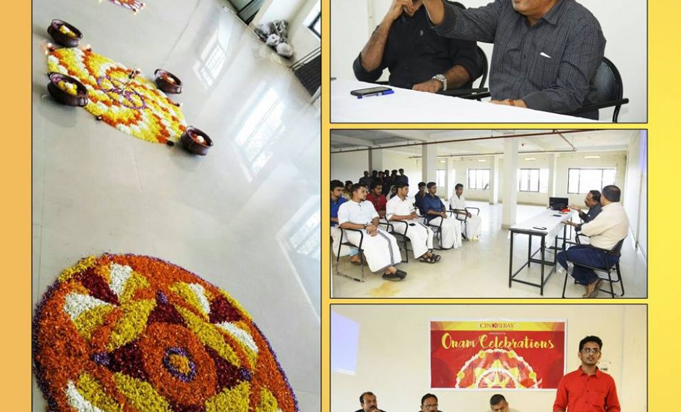 Onam Celebration With Students & Faculty Of Cindrebay